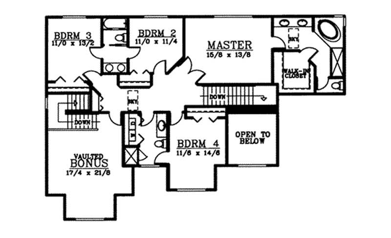 Upper Floor Plan