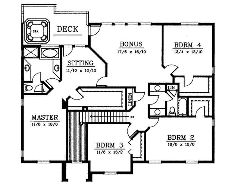 Upper Floor Plan