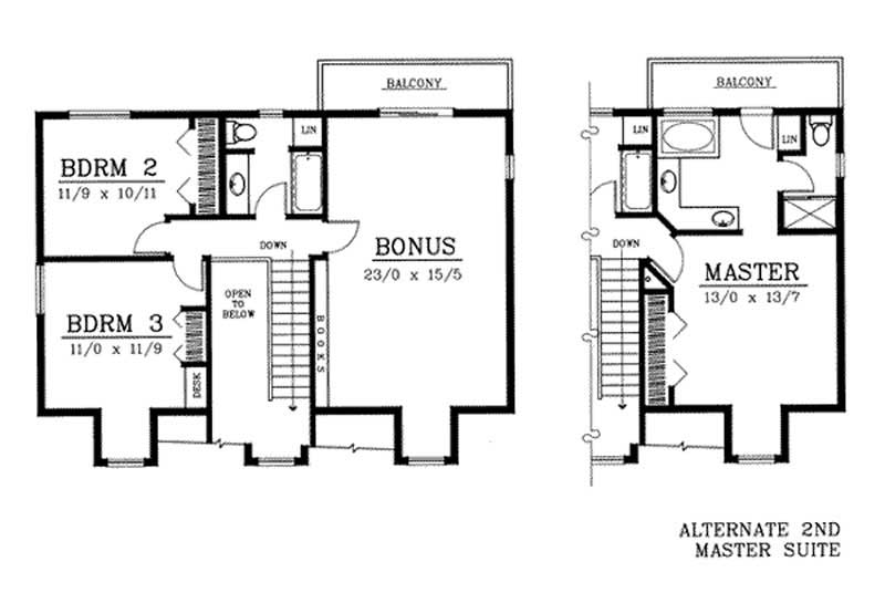 Upper Floor Plan