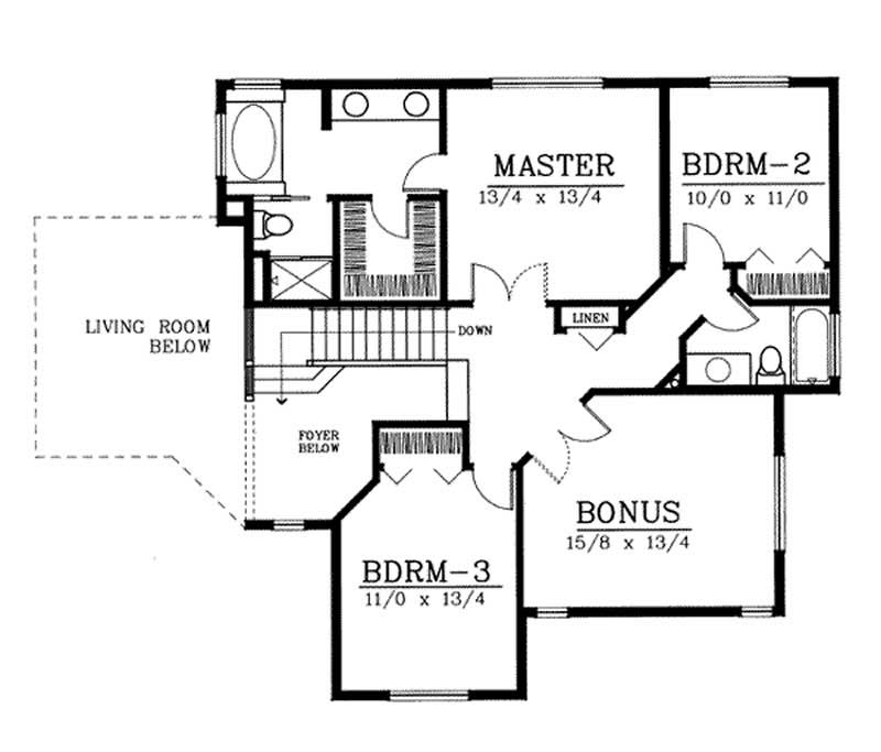 Upper Floor Plan