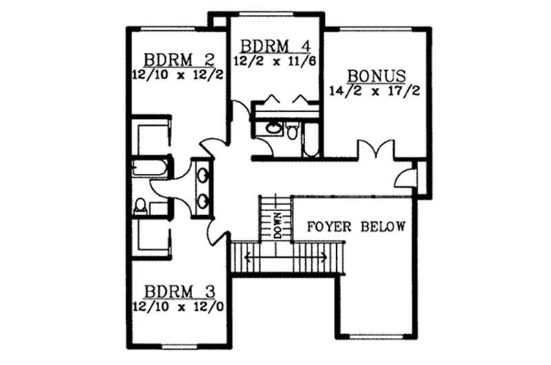 Upper Floor Plan