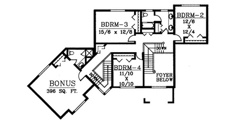 Upper Floor Plan