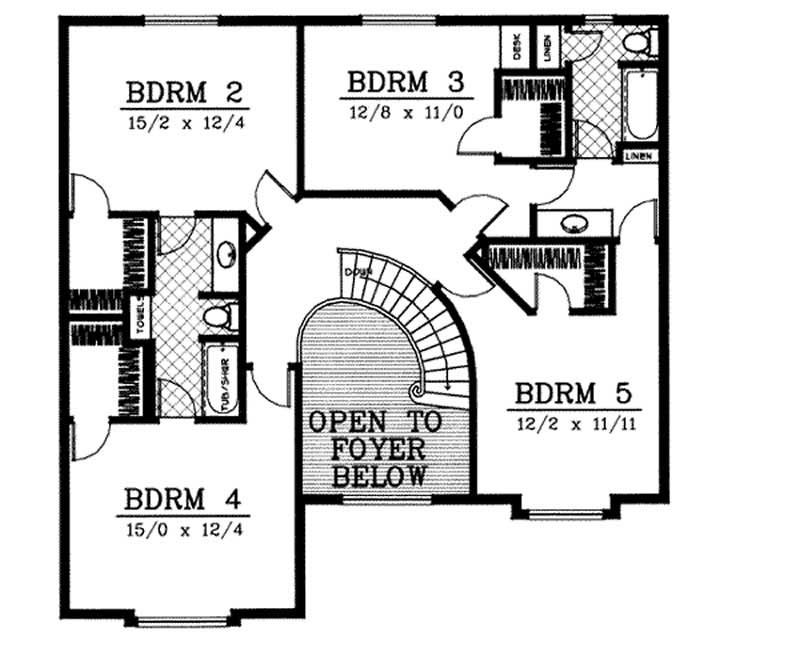 Upper Floor Plan