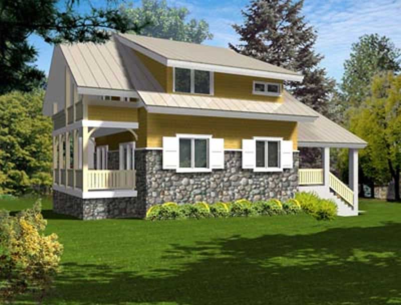 4-Bedroom, 2287 Sq Ft Ranch Home Plan - 119-1232 - Main Exterior