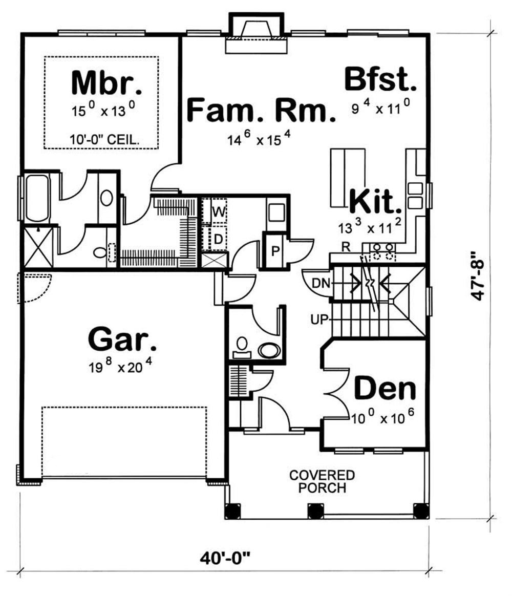 Floor Plan Main Level