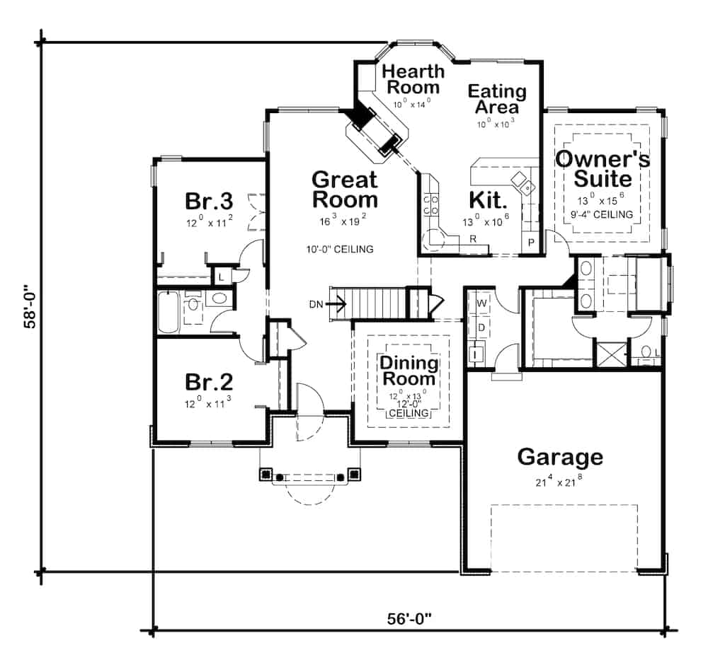 Floor Plan Main Level