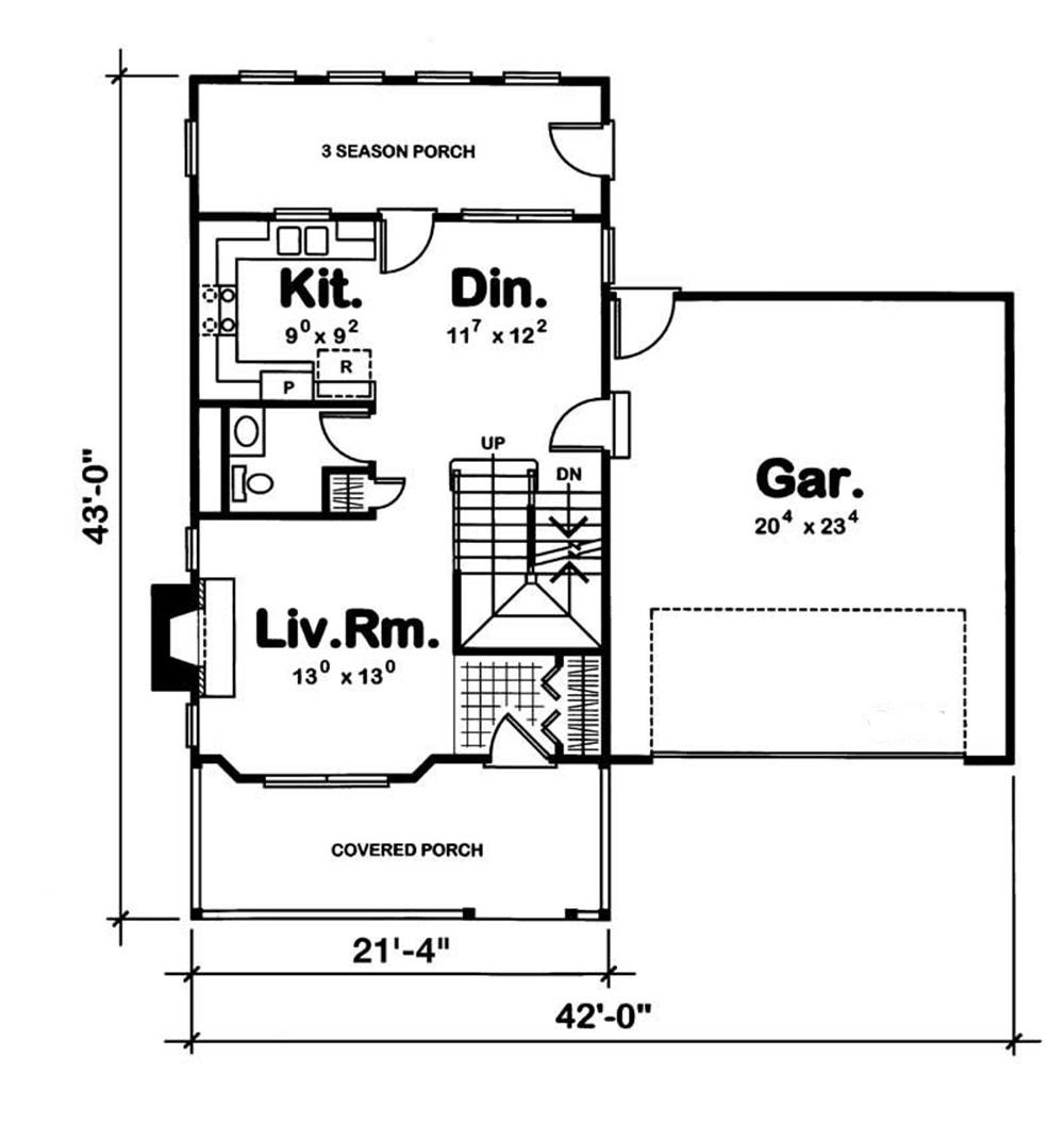 Floor Plan Main Level