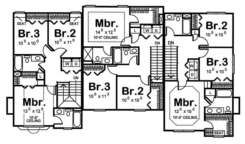 Upper Level Floor Plan