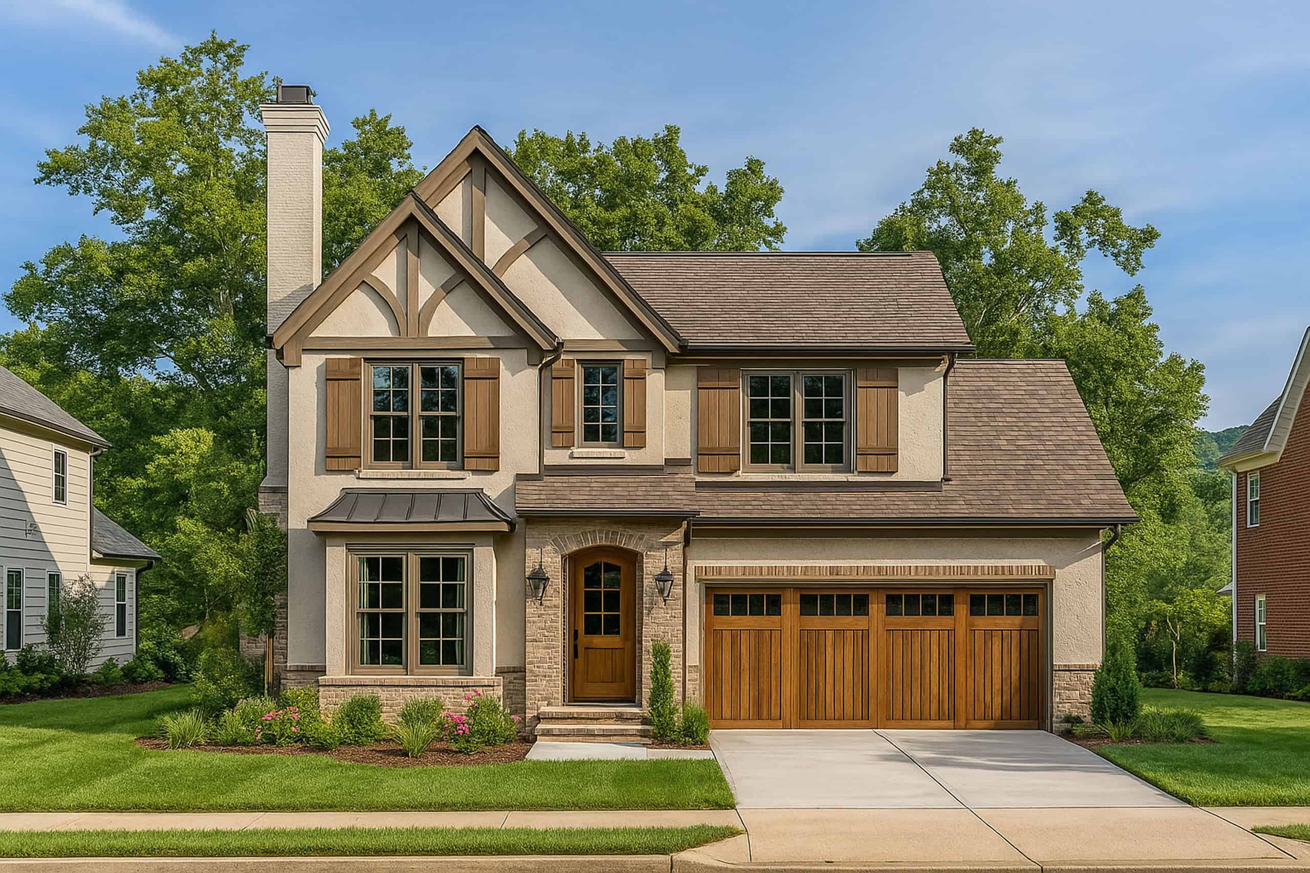 3-Bedroom, 1715 Sq Ft Craftsman Home Plan - 120-1481 - Main Exterior