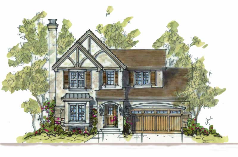 3-Bedroom, 1715 Sq Ft Craftsman Home Plan - 120-1481 - Main Exterior