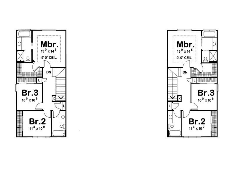 Upper Level Floor Plan