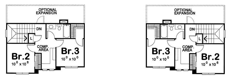 Upper Level Floor Plan