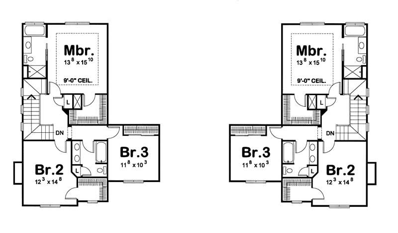Upper Level Floor Plan
