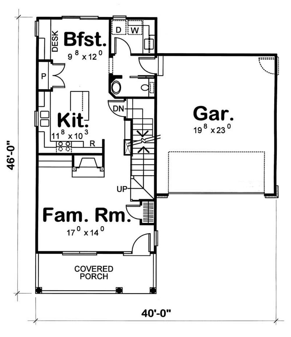 Floor Plan Main Level