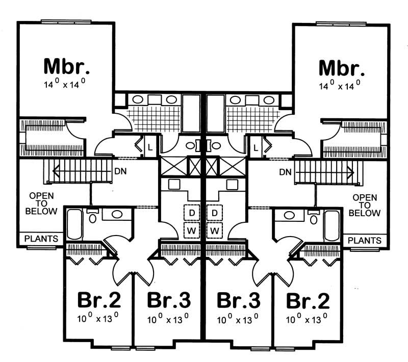 Upper Level Floor Plan