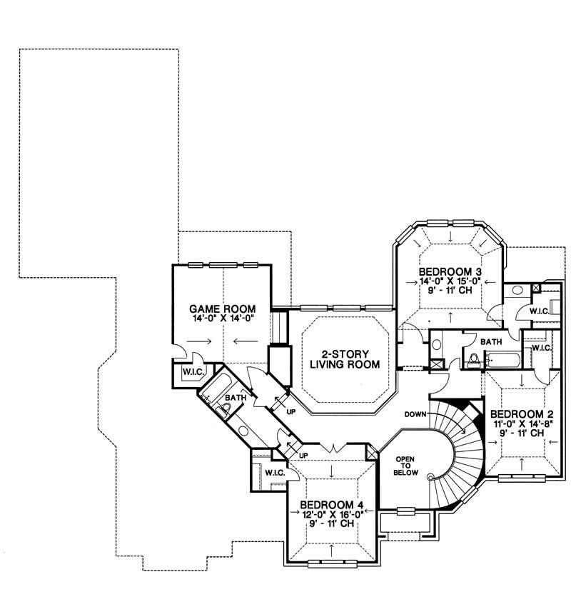 Upper Level Floor Plan