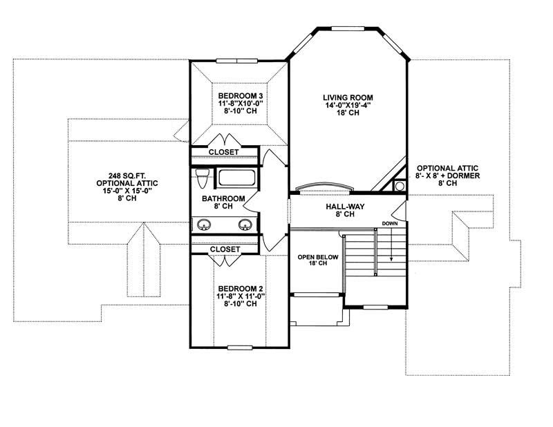 Upper Level Floor Plan
