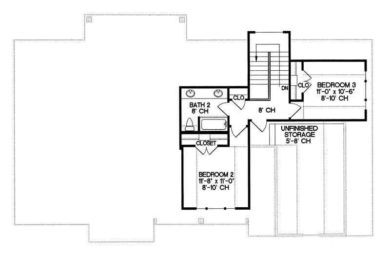 Upper Level Floor Plan