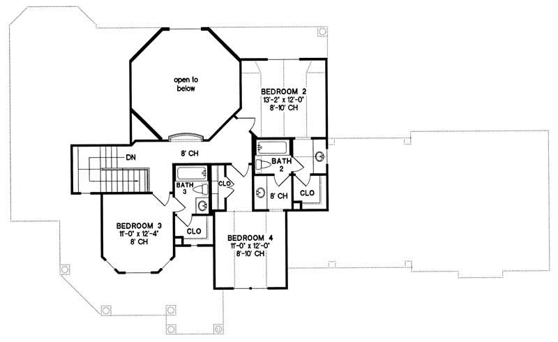 Upper Level Floor Plan