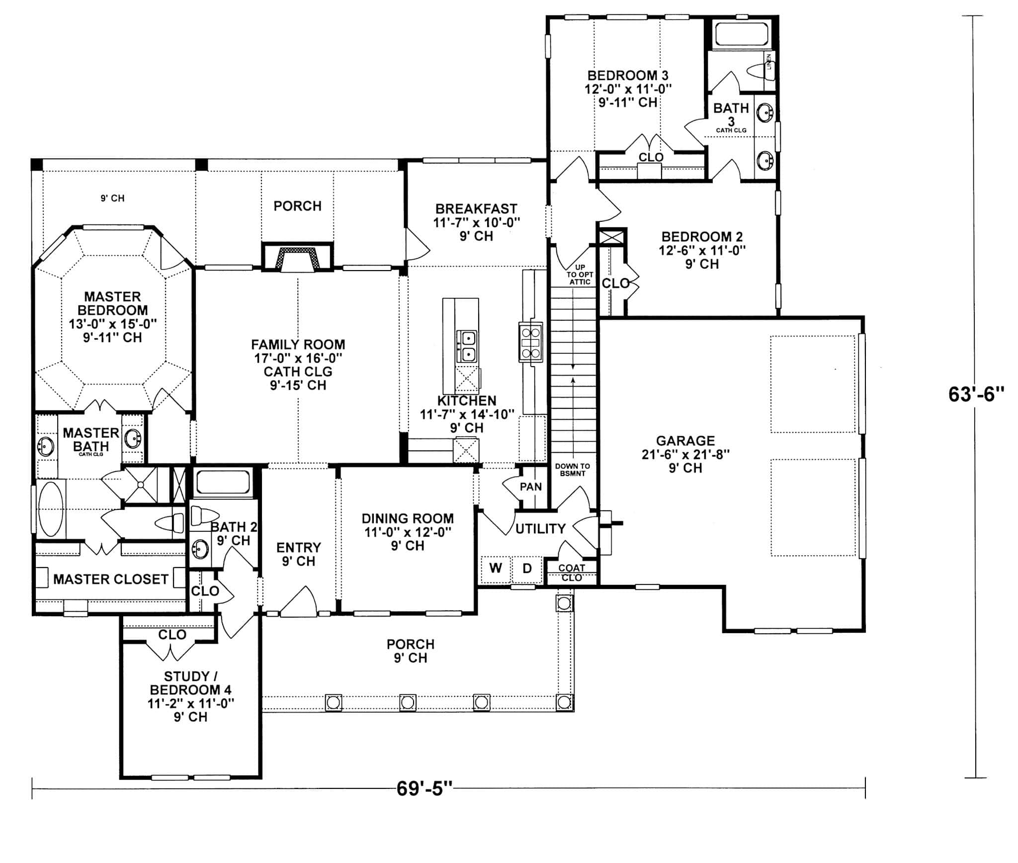 Floor Plan First Story