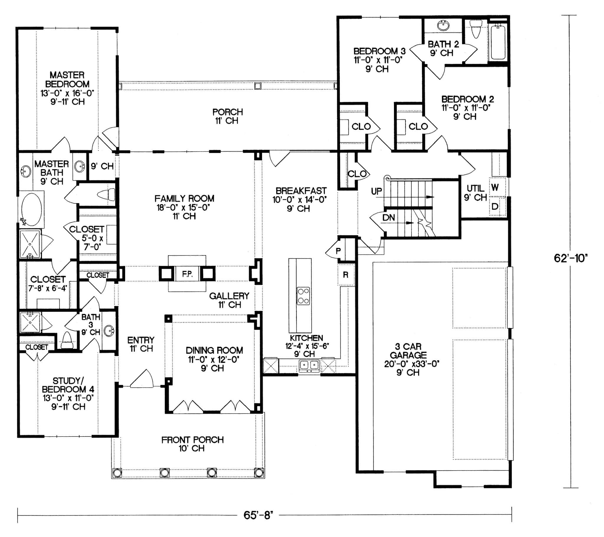 Floor Plan First Story