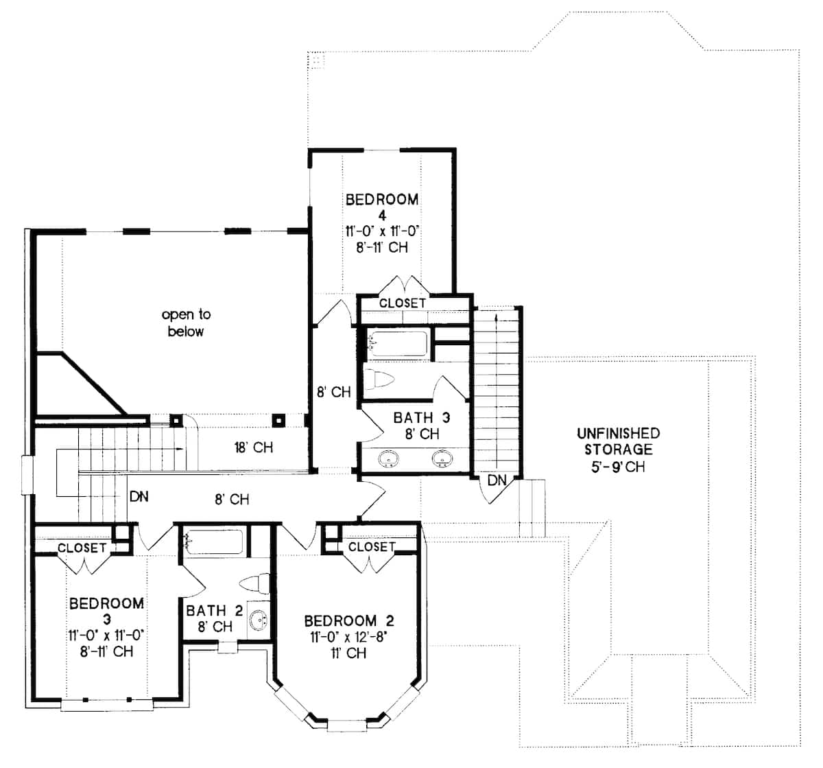 Floor Plan Upper Level
