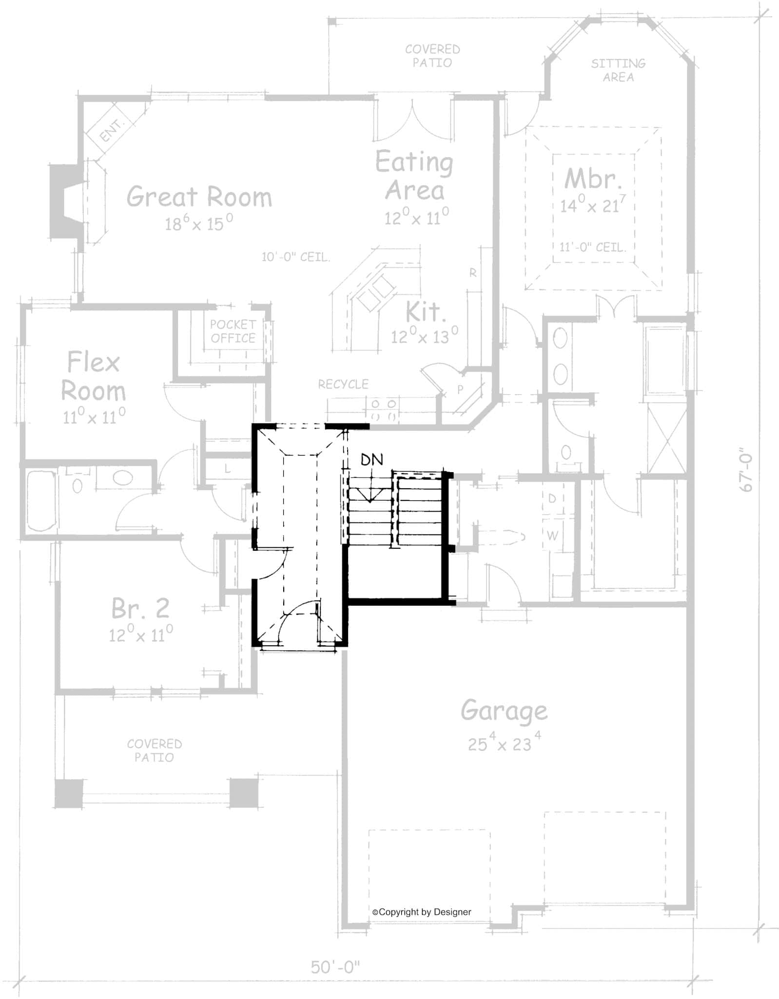Basement Option Stair Location