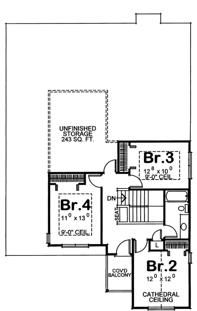 SECOND FLOOR PLAN