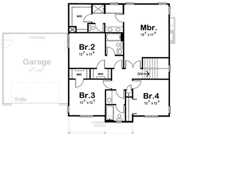 SECOND FLOOR PLAN