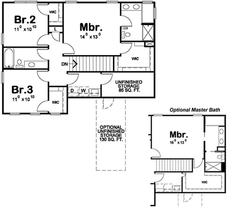 SECOND FLOOR PLAN