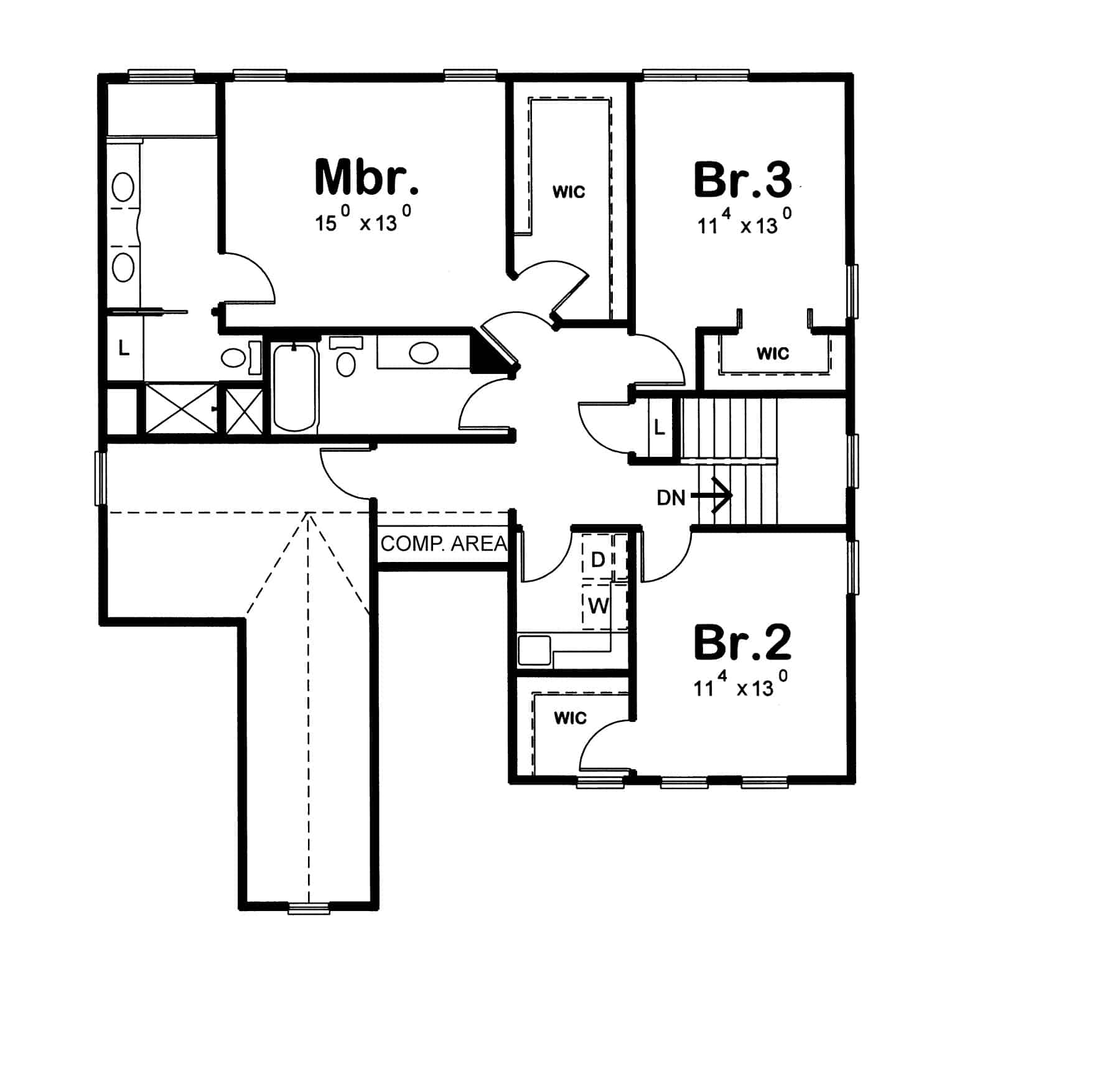 SECOND FLOOR PLAN