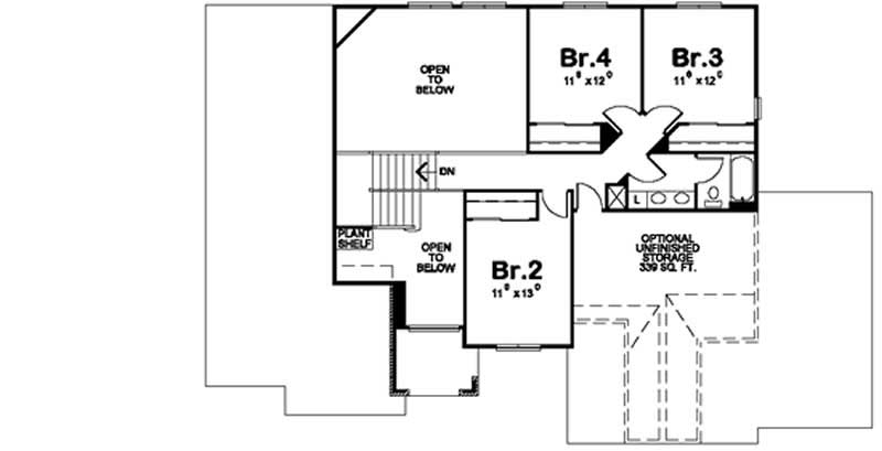 SECOND FLOOR PLAN