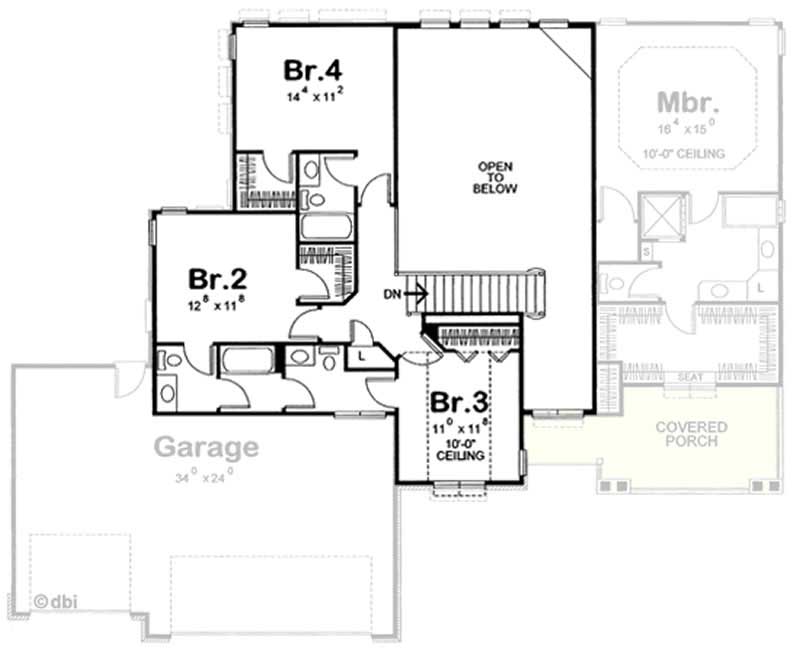 SECOND FLOOR PLAN