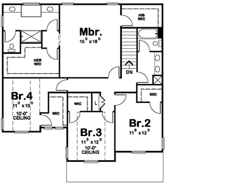 SECOND FLOOR PLAN