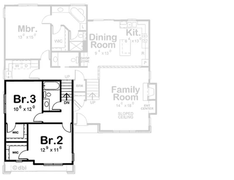 SECOND FLOOR PLAN