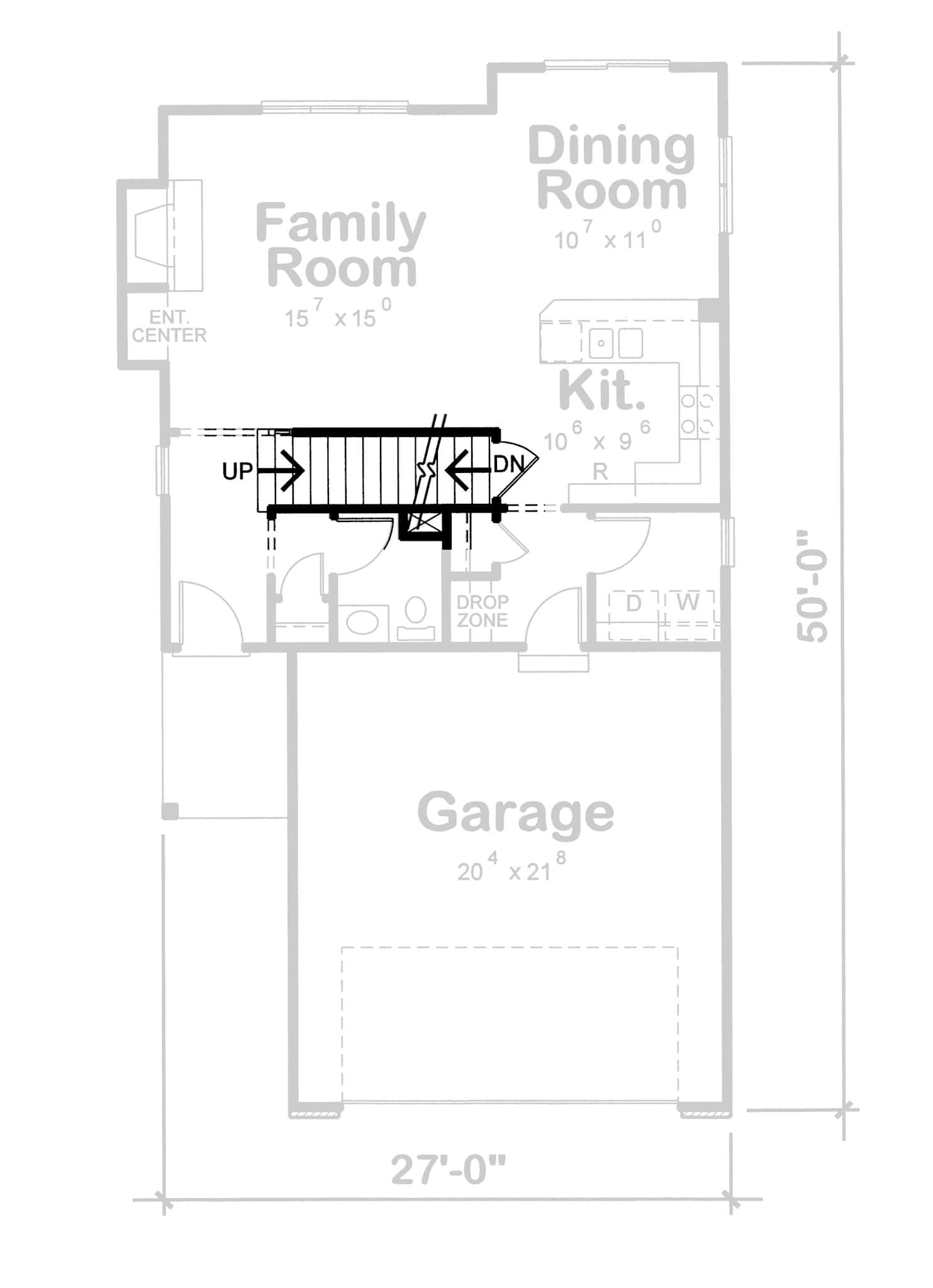 Basement Option Stair Location