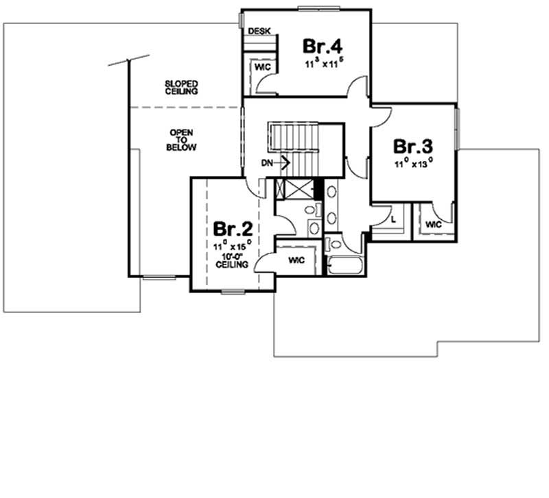 SECOND FLOOR PLAN