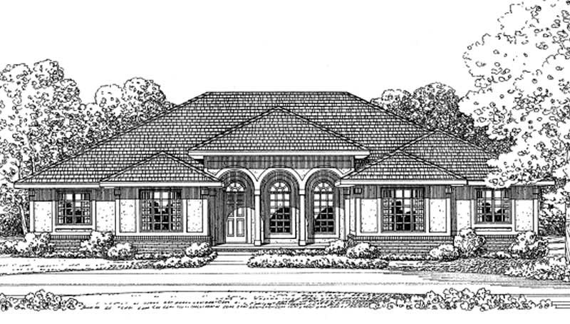3-Bedroom, 2022 Sq Ft Country Home Plan - 120-2144 - Main Exterior