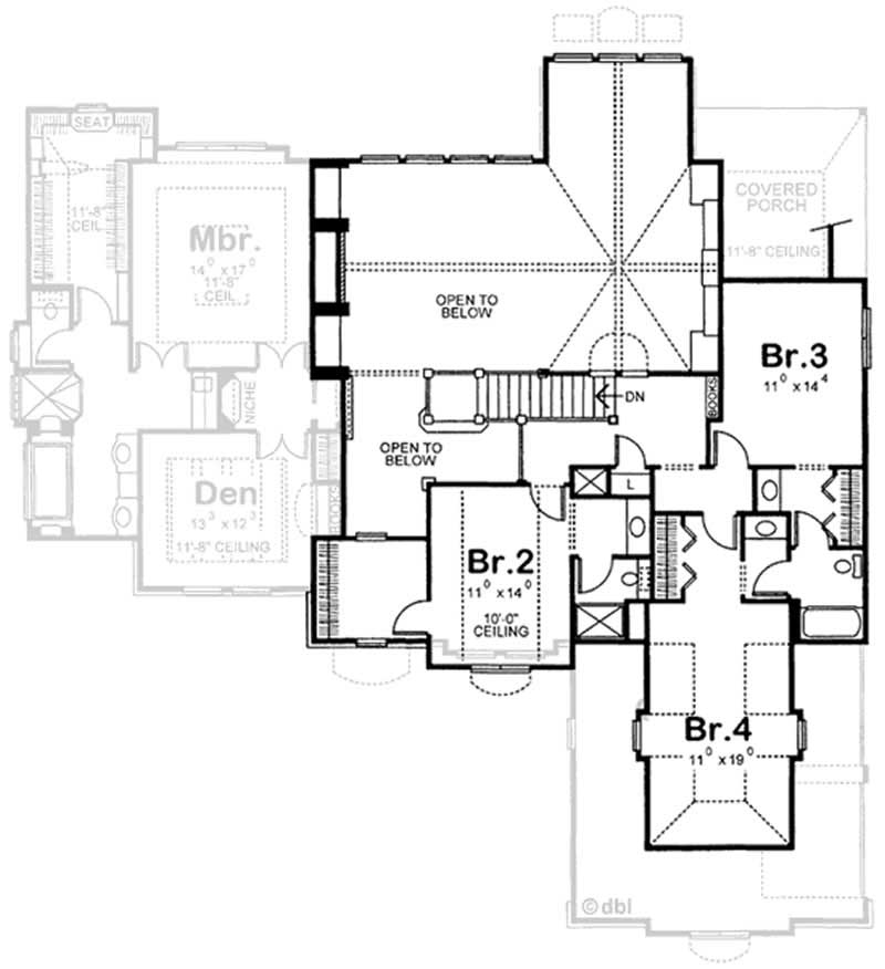SECOND FLOOR PLAN