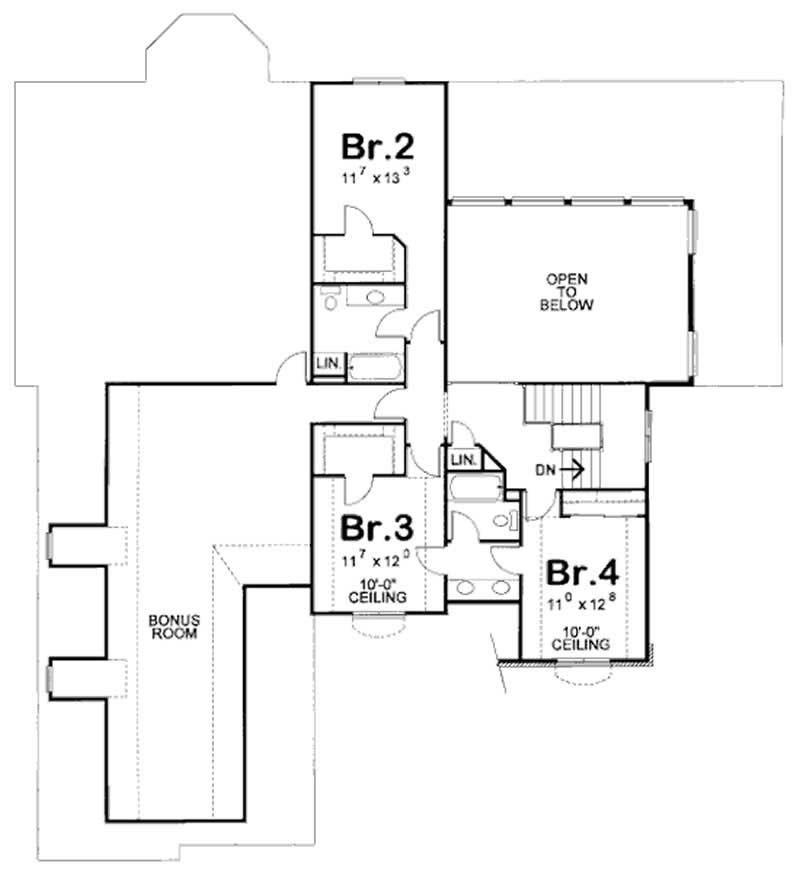 SECOND FLOOR PLAN