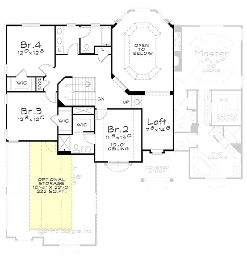 SECOND FLOOR PLAN
