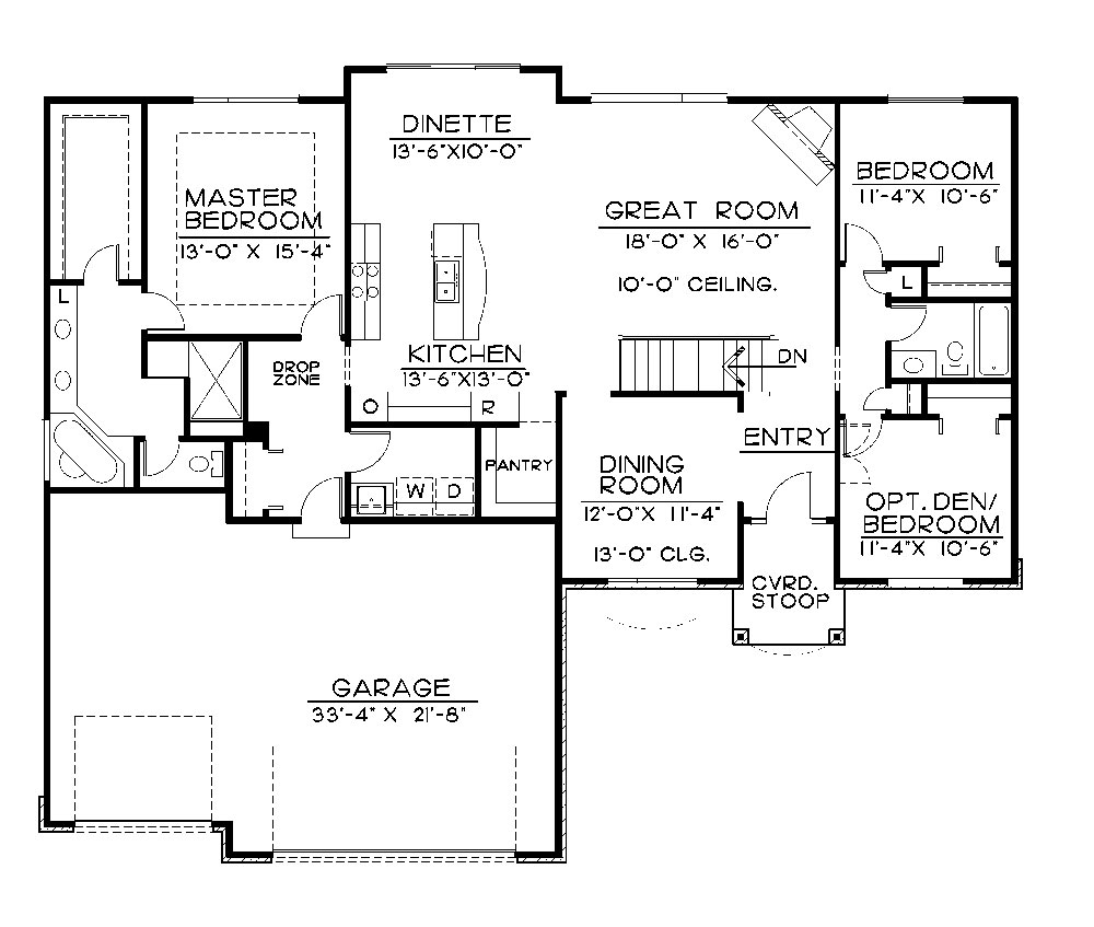 Floor Plan Main Level