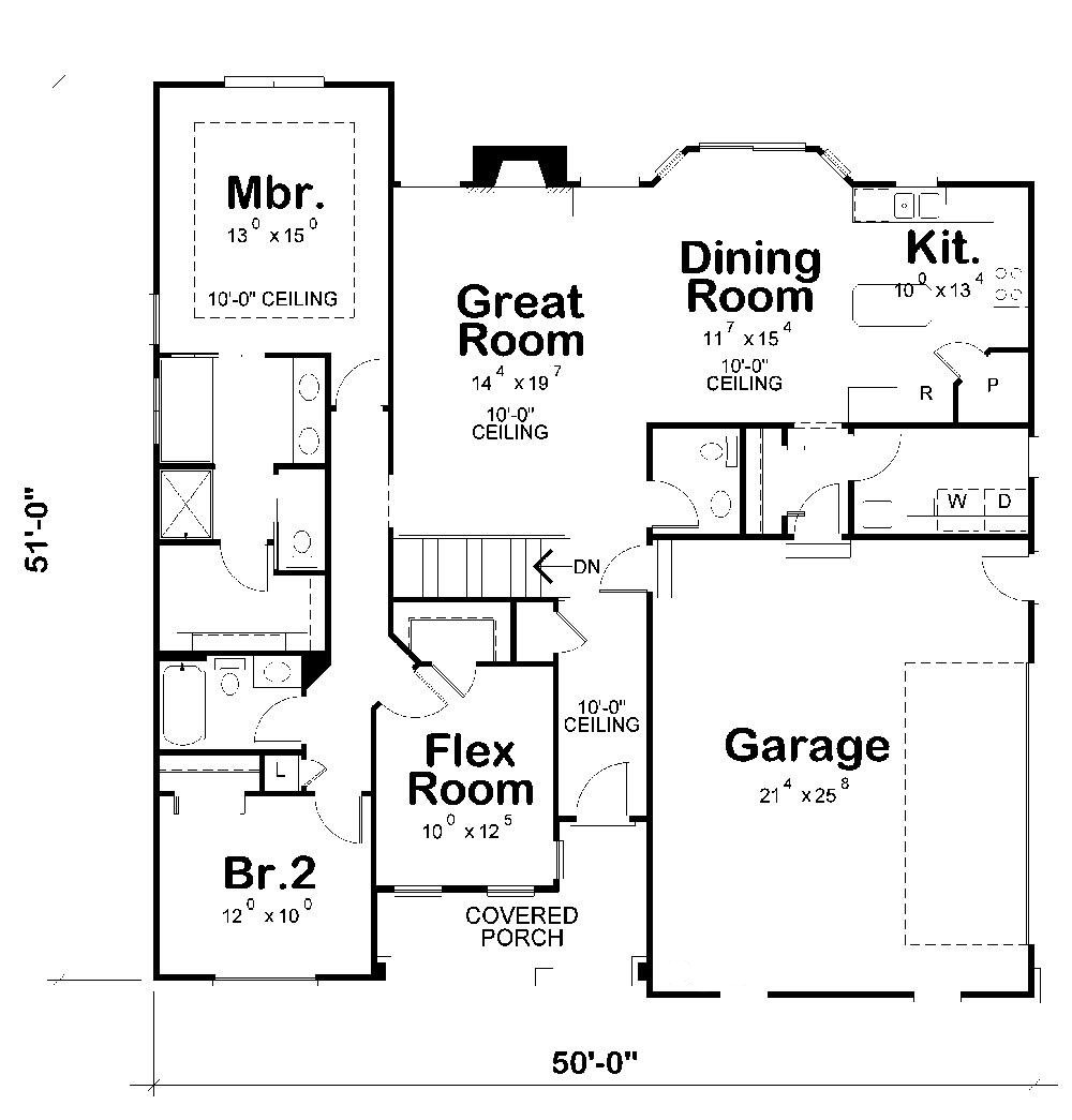 Floor Plan Main Level
