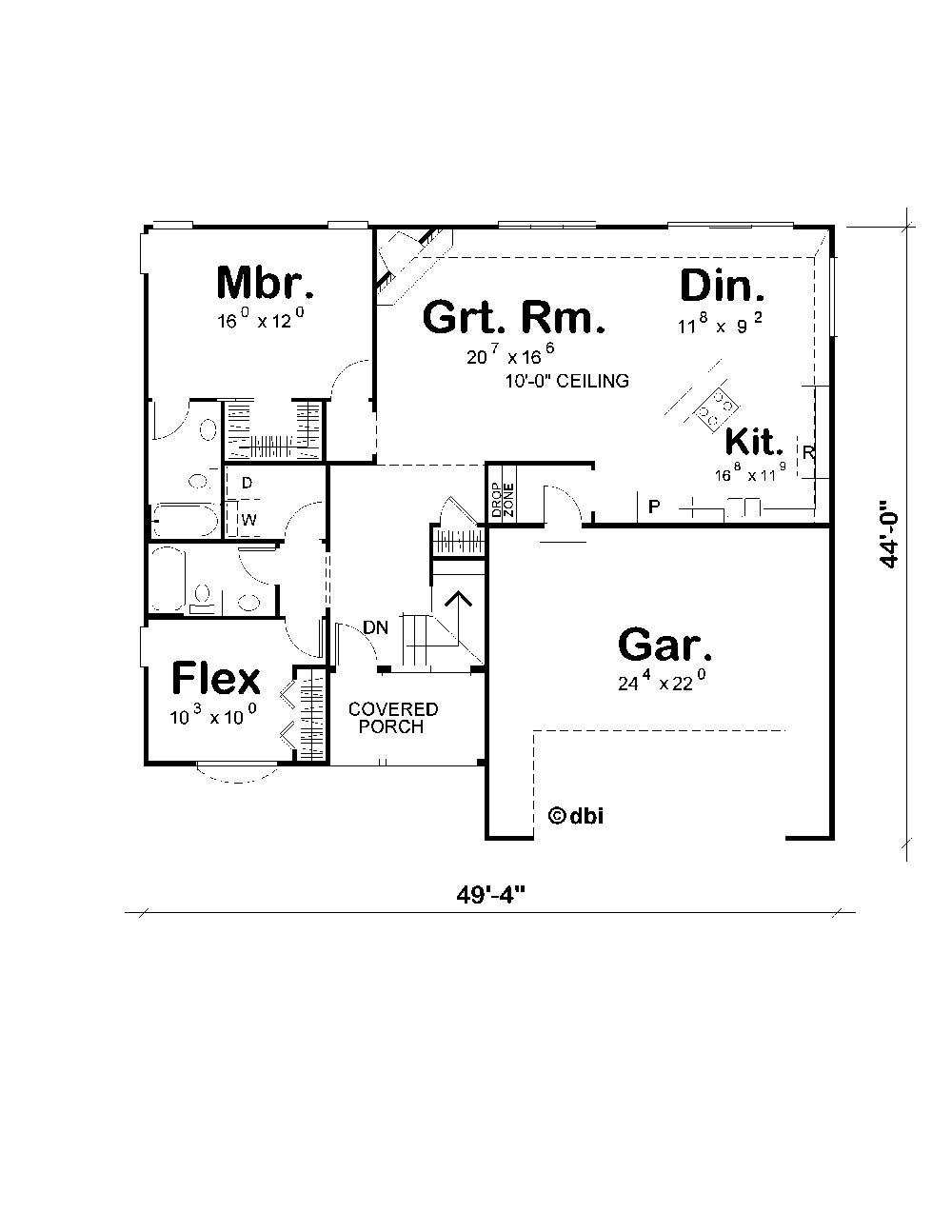Floor Plan Main Level