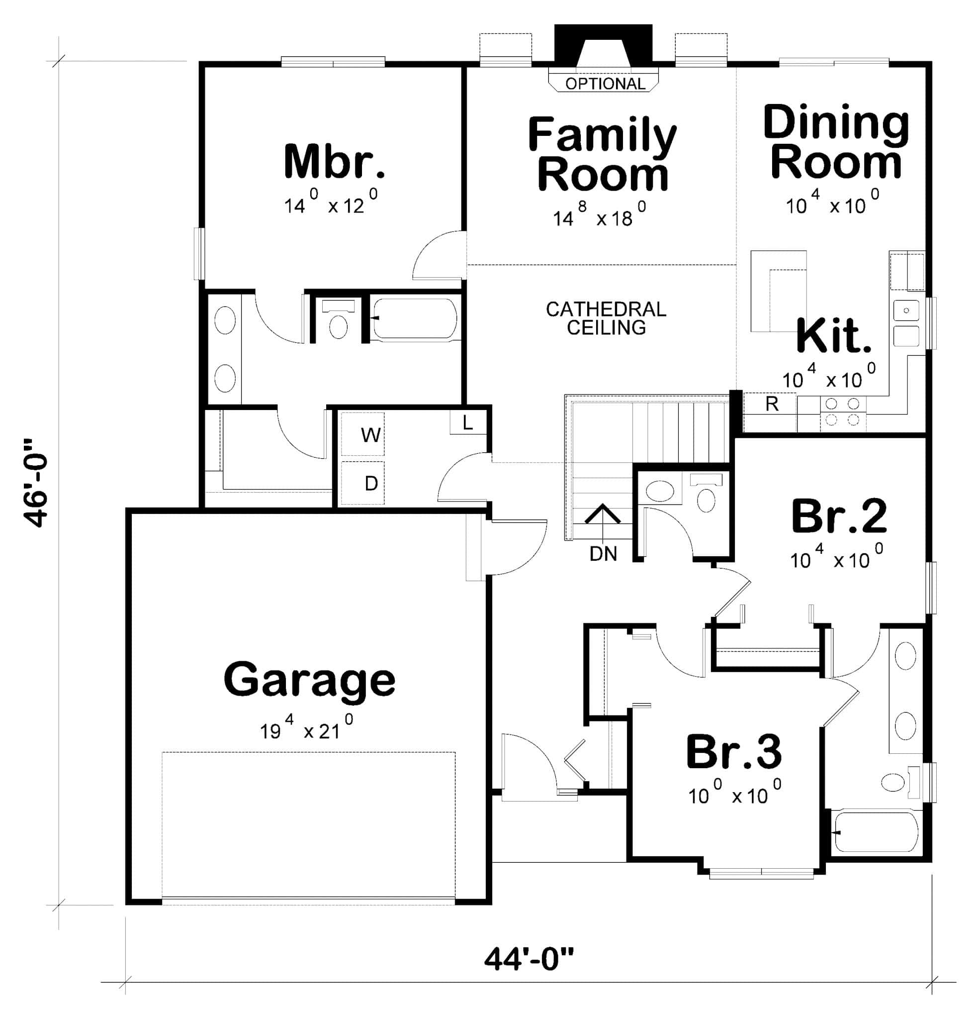 Floor Plan First Story