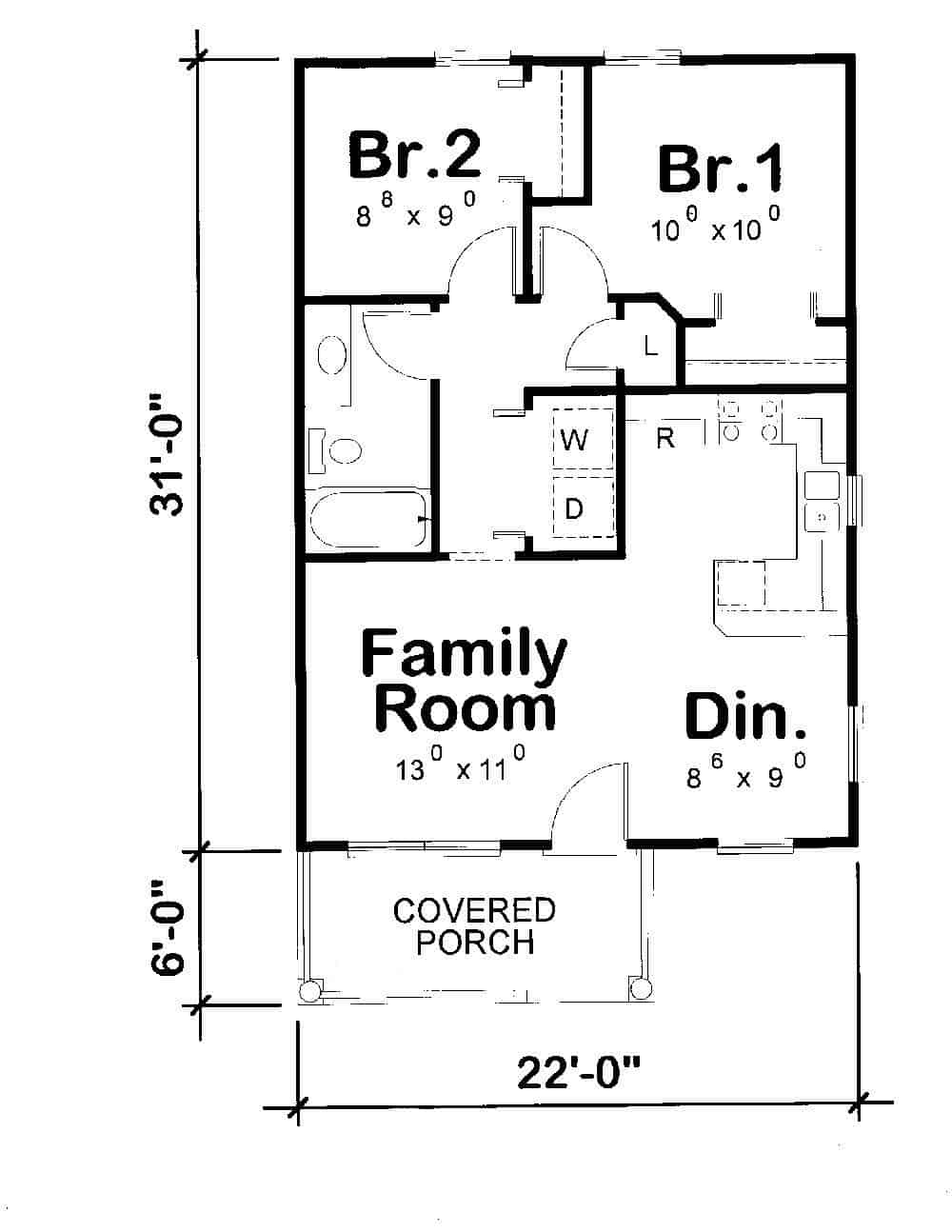 Floor Plan Main Level