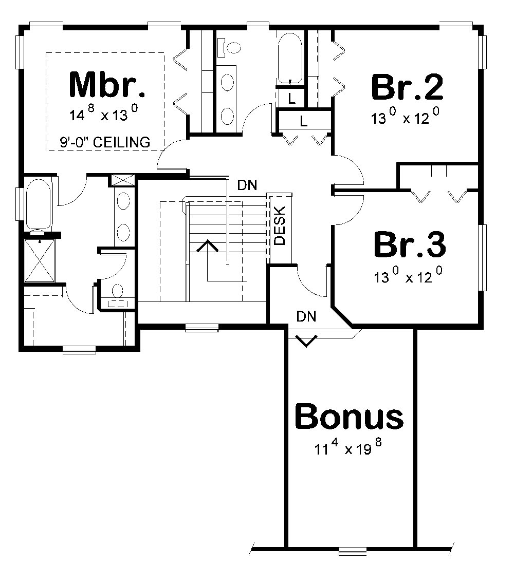 Floor Plan Upper Level