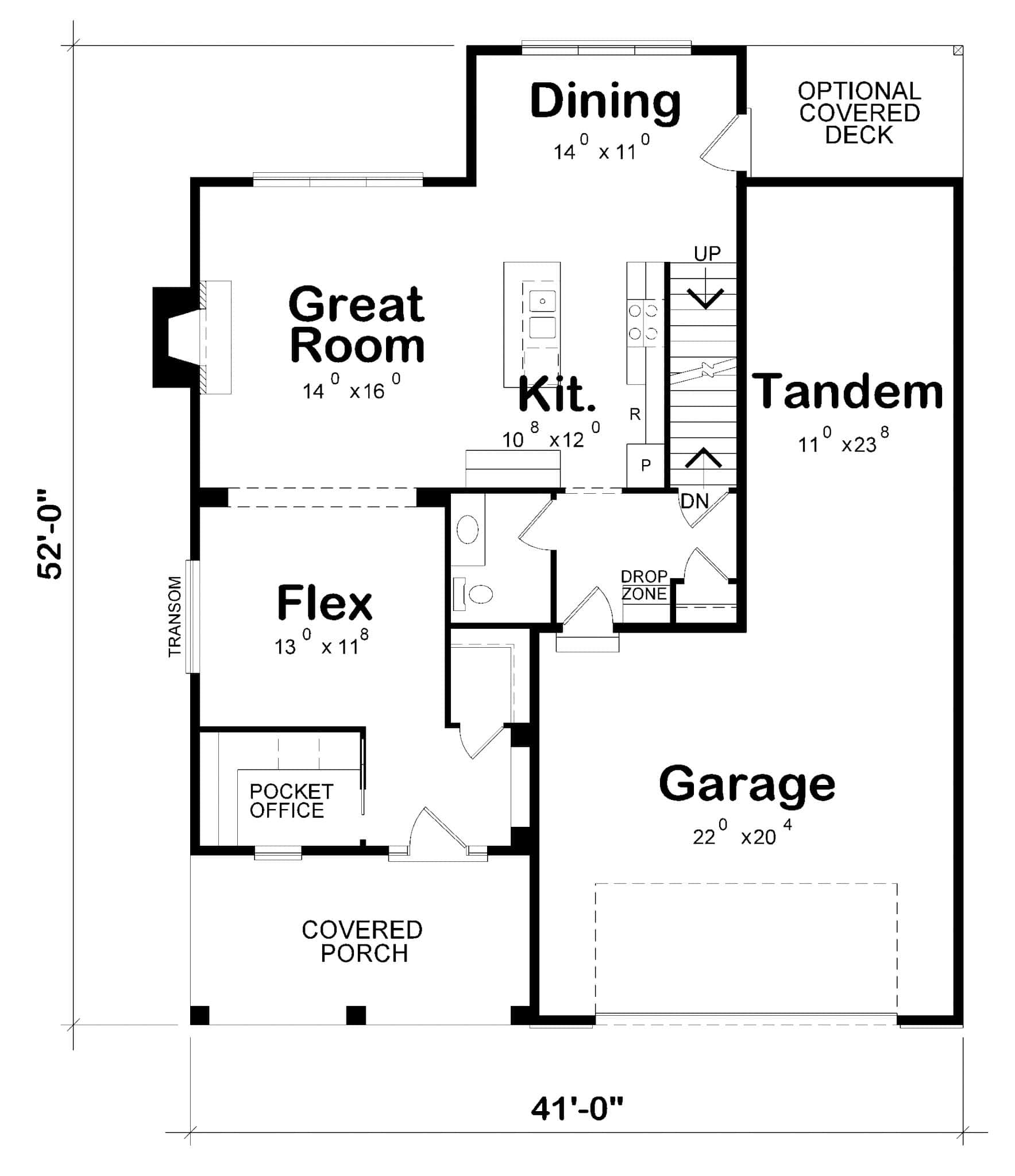Floor Plan First Story