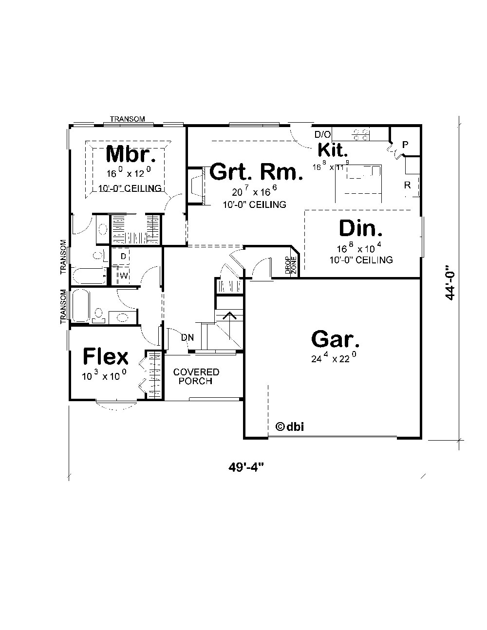 Floor Plan Main Level