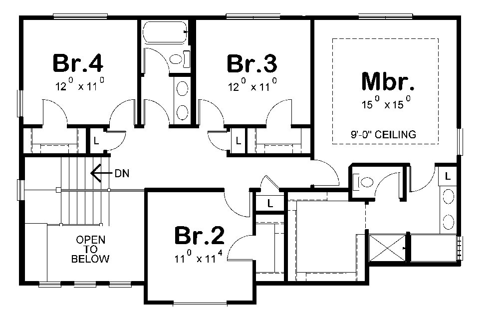 Floor Plan Upper Level